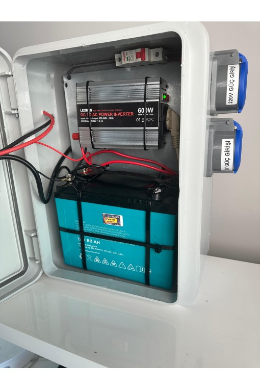 Enerjitaşınabilir Güneş Enerji Paketi 12volt Buzdolabı Ve 220volt Tv Aydınlatma Paketi